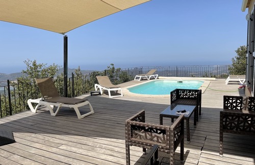 Speloncato Villa | LUXURY VILLA exceptional panoramic view over the Réginu valley and the sea