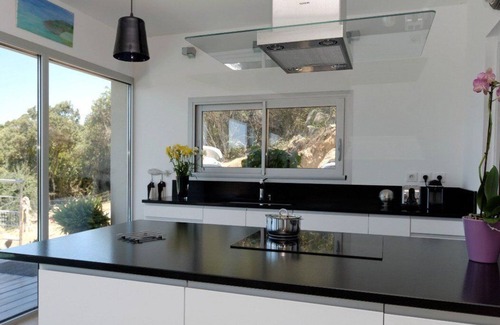Belvedere-Campomoro Villa | Luxury villa with air-conditioning and infinity pool-breathtaking sea view