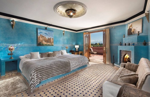 Aghouatim Villa | Luxury Villa P.Moon Marrakech 50 people with private olympic pool jaccuzi tennis