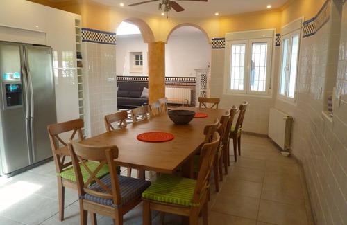 Cabo Roche Villa | Luxury villa, secure heated pool in private garden, A/C, WIFI, 5 Bed, 5 Bath
