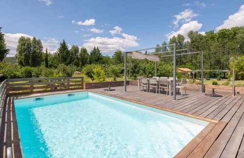 Gagnieres Villa | Luxury villa with private pool on a large estate