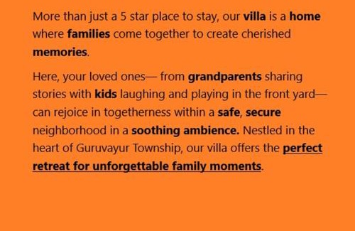 Guruvayur House | Luxury Villas of Guruvayur