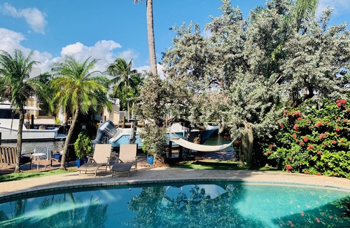 Riviera Isles House | Luxury WATERFRONT Estate! Golfcart, STEAM SHOWER, heat pool, steps to the beach!