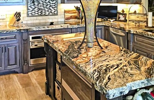 Horseshoe Bay House | Luxury waterfront home, private small beach on open water, pool,