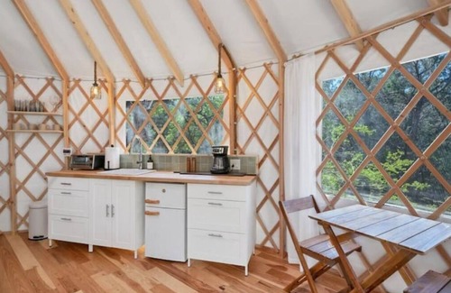 Wimberley House | Luxury Yurt, Alpacas, and Llamas near Downtown Wimberley and Wineries