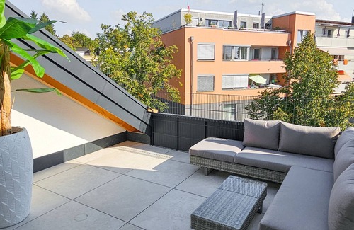 Obersendling Condo | Luxus Dachgeschoss City Wohnung München