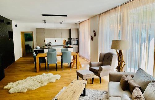 Flims Apartment | Luxus-Mountain-Suite Belvita mit Sauna