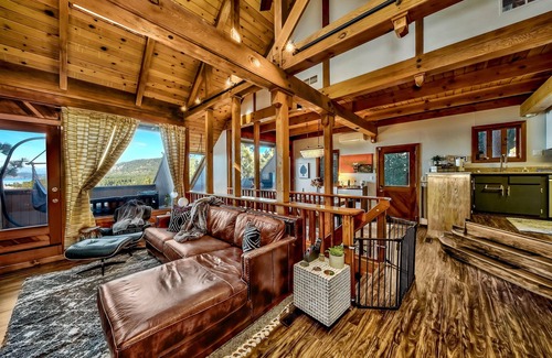 Zephyr Cove Cabin | LX007 Skyfall lakeview house with dry sauna close to Edgewood