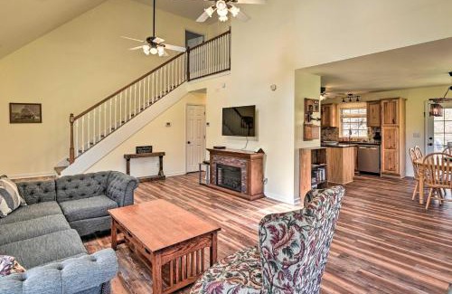 Hickman House | Lyles Peaceful Creekside Home Hot Tub and Fire Pit