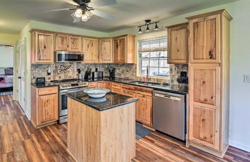 Hickman House | Lyles Peaceful Creekside Home Hot Tub and Fire Pit