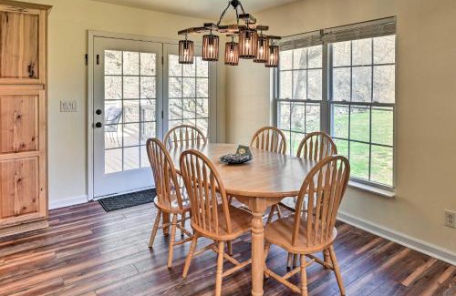 Hickman House | Lyles Peaceful Creekside Home Hot Tub and Fire Pit