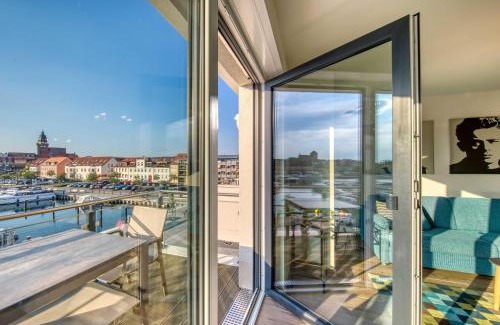Muritz Apartment | Müritz Utkiek - Apartment mit Seeblick & Balkon in der Hafenresidenz