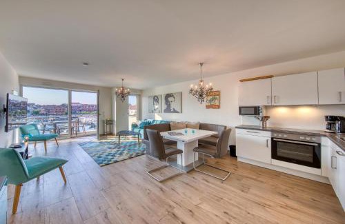 Muritz Apartment | Müritz Utkiek - Apartment mit Seeblick & Balkon in der Hafenresidenz