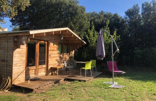 La Roque-sur-Ceze Ski Chalet | Ma petite cabane Gites des oliviers