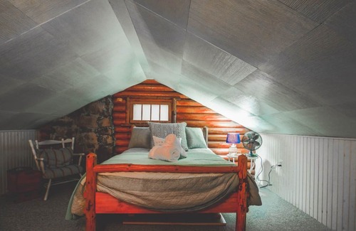 Turkey Point Cabin | Mabee Marsh Cabin - Rustic wooded lodge on the bluffs on Turkey Point
