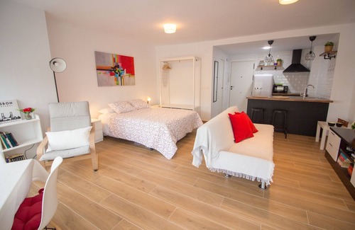 Torrox Costa Apartment | Madrid 810. First line of the beach with sea views