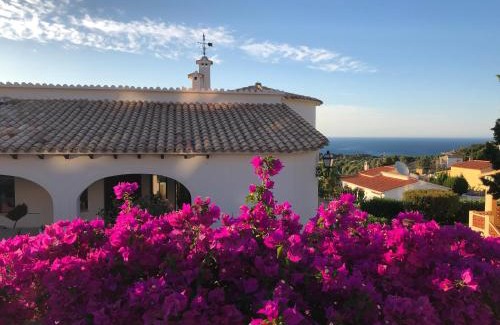 Denia Villa | Magic Dream Seaview Villa Denia with 2 Pools, BBQ, Airco, Wifi