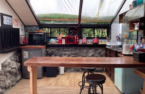 Pucon Apartment | Magic loft in nature with fast optic fiver and private Pool and hot tub