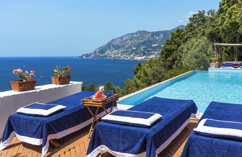 Maiori Villa | Magic Nature Oasis/Heated XL Marine Pool/Exclusive sea bay/360º postcard views