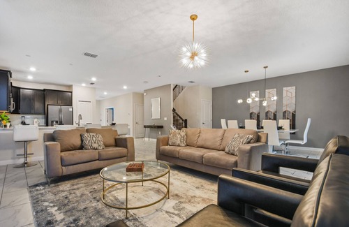 Kissimmee Villa | Magical 9-BR Disney-Themed Villa with Private Pool & Club Access Near Disney