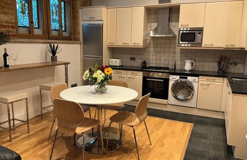 Watford Apartment | Magical Converted Church Duplex Apartment, Close to Harry Potter Studios