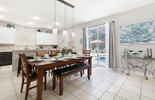 Legacy Park Villa | Magical Family Villa: 8-Bdrm, 5 Themed, Pool, Spa, Game Room, Arcade, Movie