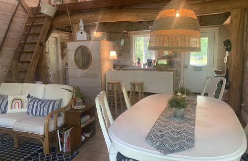 La Pointe Cabin | Magical Handcrafted Cabin on 20 Acres Featured in books and magazines