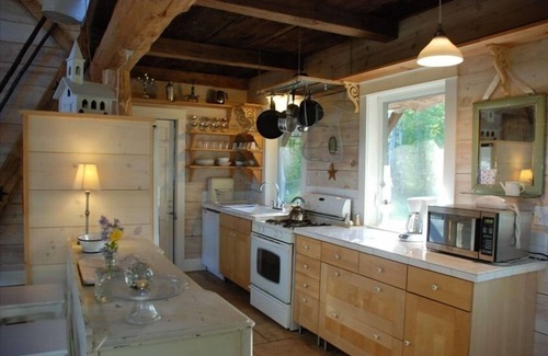 La Pointe Cabin | Magical Handcrafted Cabin on 20 Acres Featured in books and magazines