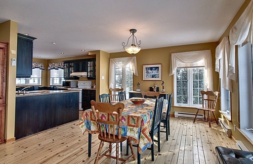 Saint Aime Des Lacs Ski Chalet | Magnificent cottage on the shores of Lake Nairne in Charlevoix