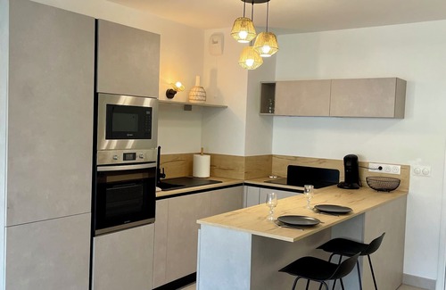 Villeneuve-Loubet Apartment | Magnificent apartment with rooftop pool