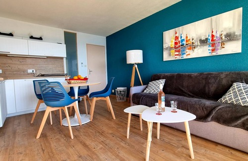 Cap d'Agde Apartment | Magnificent apartment with sea view/climate/parking/wifi