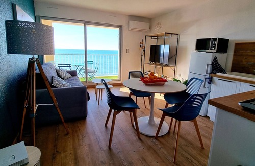 Cap d'Agde Apartment | Magnificent apartment with sea view/climate/parking/wifi