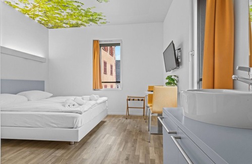 Sierre Hotel | Magnificent double room in the heart of Sierre