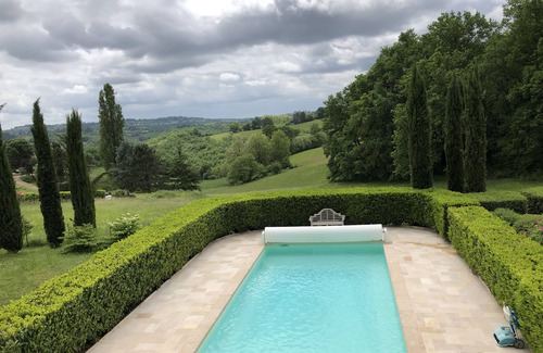 Tamnies House | Magnificent house villa stunning views heated private pool air con. near Sarlat
