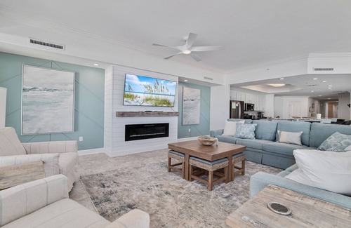 Orange Beach Condo | Magnificent Oasis Condo, formerly Phoenix West II! Parking Level, Beachfront!