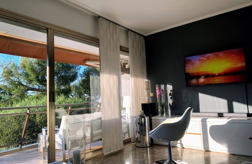 Le Cannet Apartment | MAGNIFICENT STUDIO SWIMMING POOL TENNIS HAUT DE CANNES