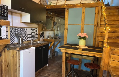 Etaples Ski Chalet | Magnificent Tiny House with garden and private spa 10 minutes from Le Touquet
