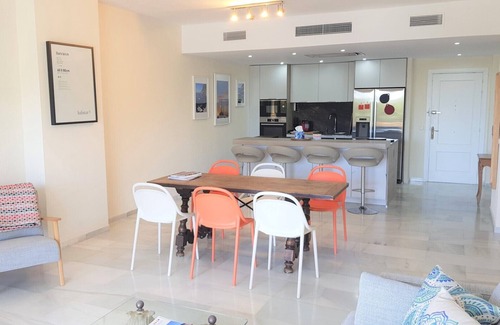 Cabopino Apartment | Magnificent view, new refurbished apartment near Marbella