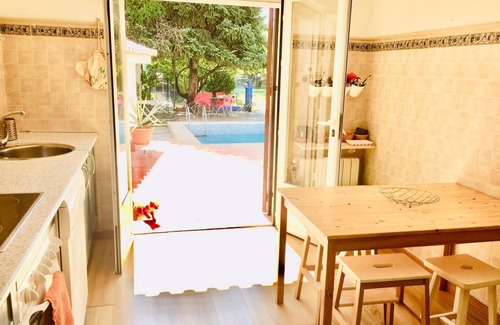Huetor Vega House | Magnificent villa with 4 bedrooms, two bathrooms, kitchen, living room 2 porches, pool and field. Two little kids from the casino of granada, 10 minutes from the center of the city of granada and 20 minutes from sierra nevadas, without forgetting that the