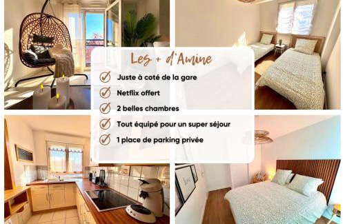 Arras Apartment | Magnifique 2 chambres - Parking - Netflix - Gare