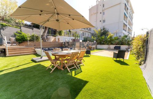 Saint Pierre de Feric Apartment | Magnifique appartement avec piscine et jardin