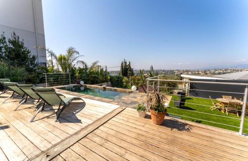 Saint Pierre de Feric Apartment | Magnifique appartement avec piscine et jardin