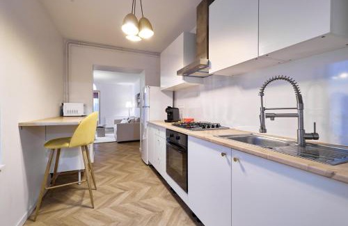 Jamin Apartment | Magnifique Appartement dans le Centre-Ville de Reims, Proche de la Gare et des Commodités