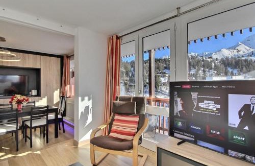 Plagne Centre Apartment | Magnifique appartement rénové avec balcon et WiFi - FR-1-455-47