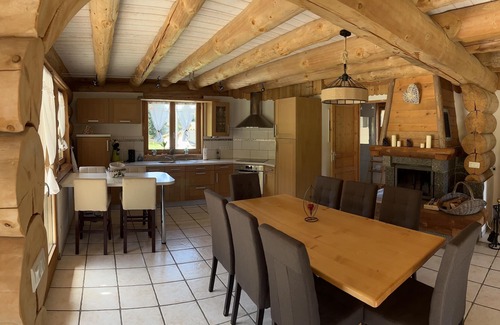 La Bresse Ski Chalet | Magnifique Chalet en Rondins 6/8 Personnes Avec Sauna à LA Bresse