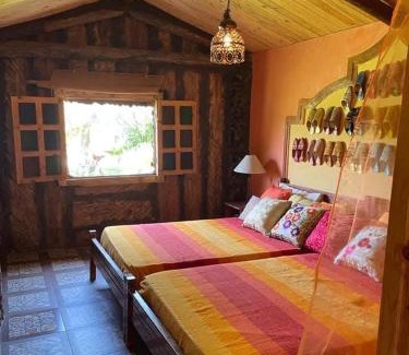 Ain Tizgha Ski Chalet | Magnifique Chalet en bois collé à la forêt de Benslimane