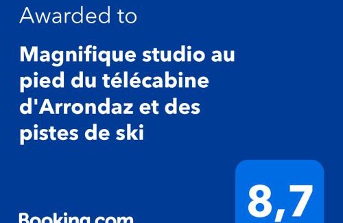 Valfrejus Apartment | Magnifique studio au pied du télécabine d'Arrondaz et des pistes de ski
