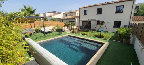 Fabregues Villa | Magnifique villa à 15mn des plages