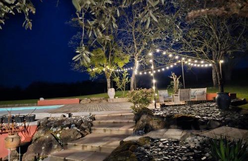 La Tessoualle Villa | Magnifique Villa privative avec Piscine et Spa pour 15 personnes