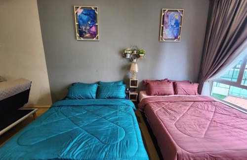 Kuantan Apartment | Mahkota Valley Suite Fajar #TV Box With Netflix